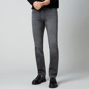 DL1961 Nick Slim Gray Straight Leg Denim Jeans Gray 33X32